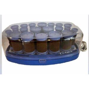 Clairol VH- 20 Hair Roller Hair Setter 20 Flocked Velvet Curler  Wedding Formal